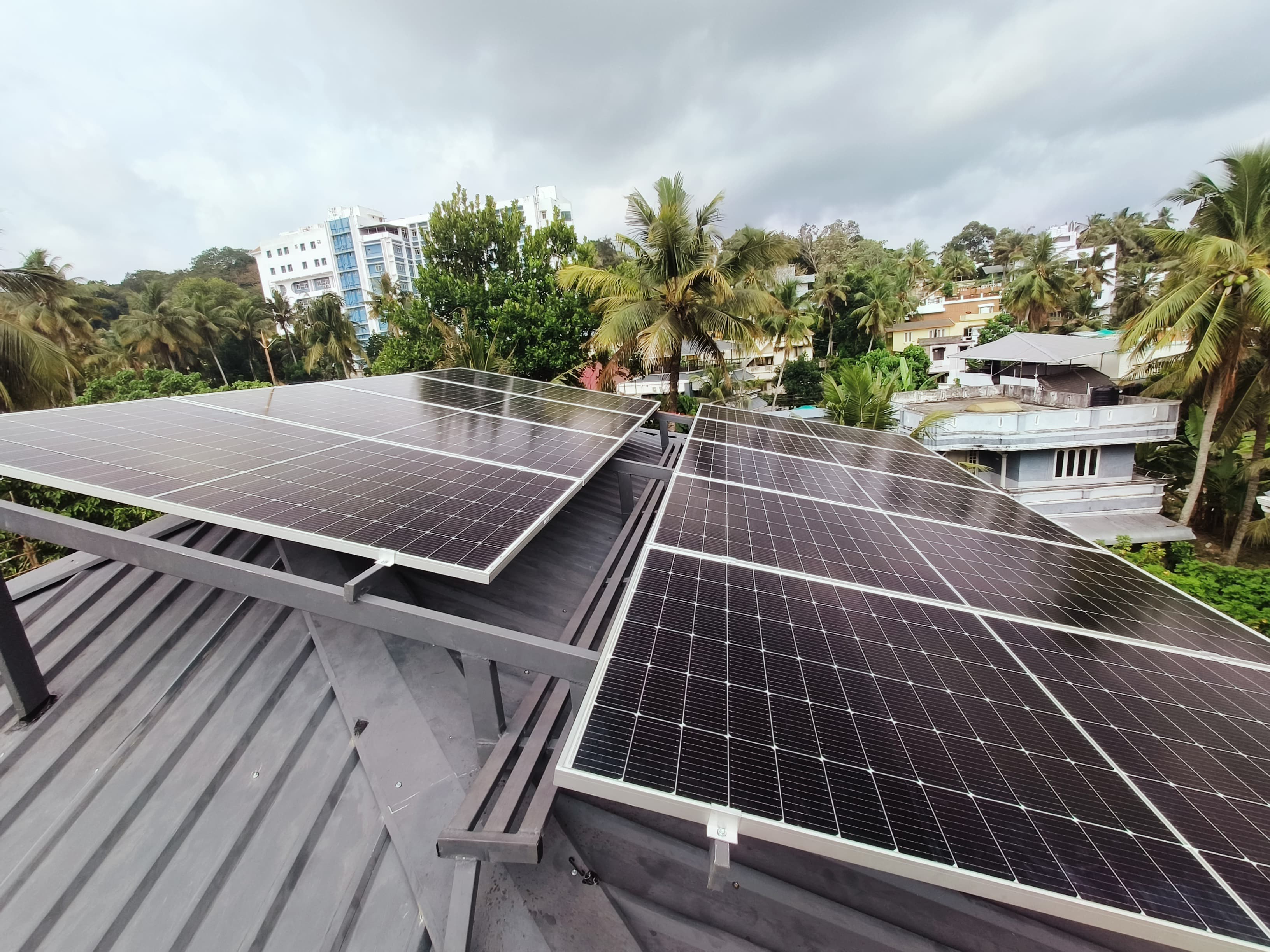 5 KW On-Grid Installation At Thiruvananthapuram